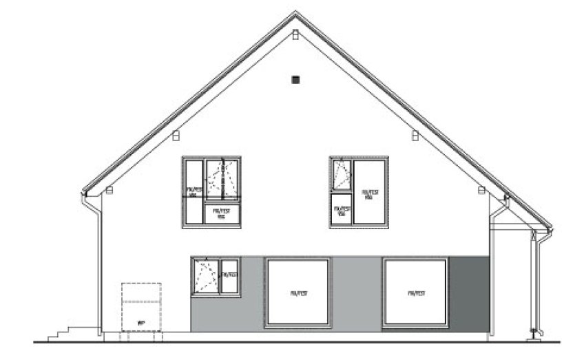 Gemeinsam mit dem Architekten wurde dieser individueller Wohntraum geplant.